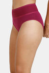 Zivame Anti-Microbial High Rise Full Coverage Tummy Tucker Hipster Panty (Pack of 2) - Multicolor — thumbnail 4